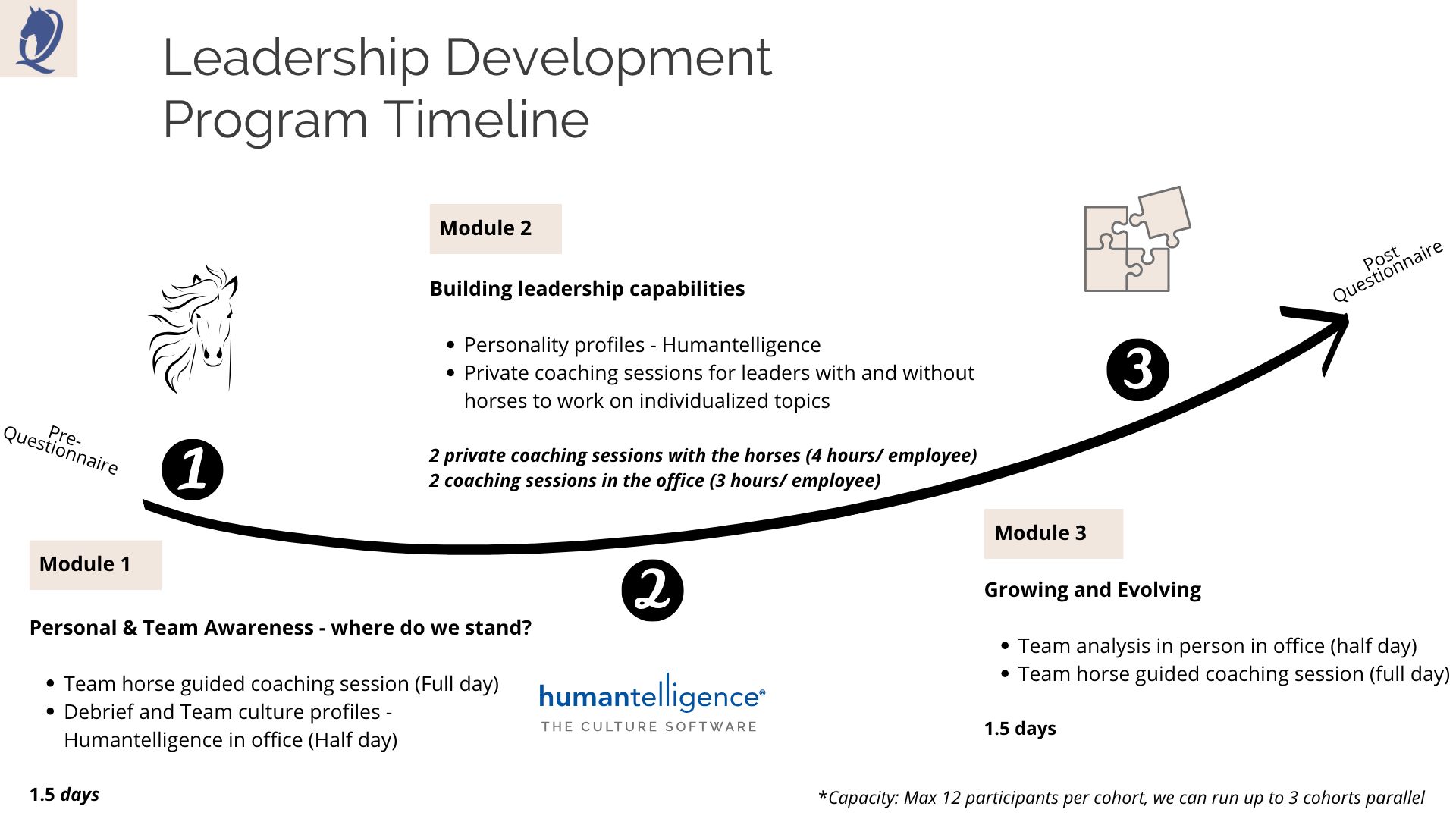 Timeline corporate training long term development leadership program dubai