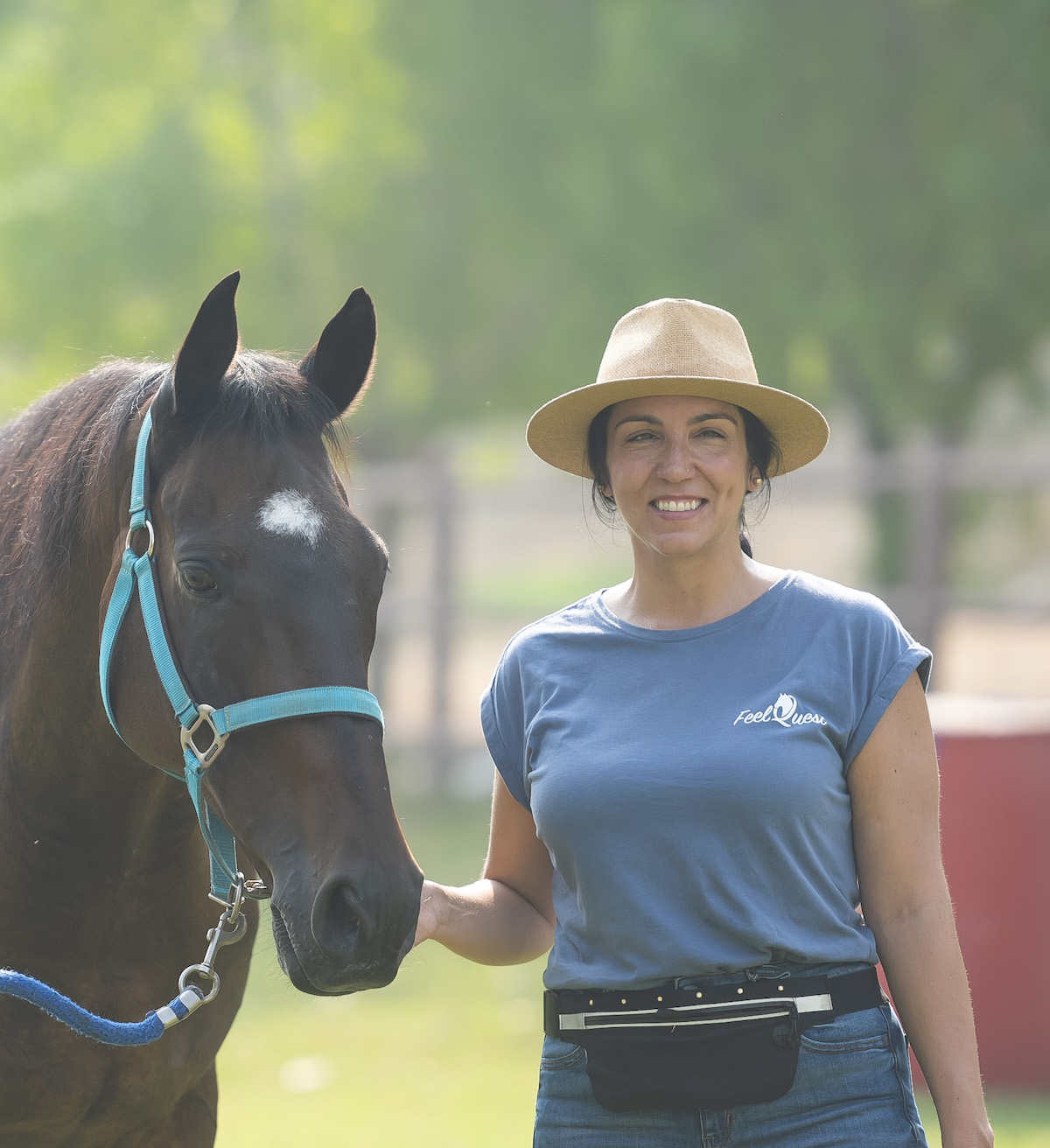 Maria Ollero Coaching with horses